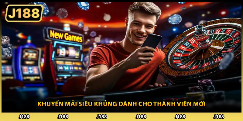 Khuyến mãi siêu khủng dành cho thành viên mới